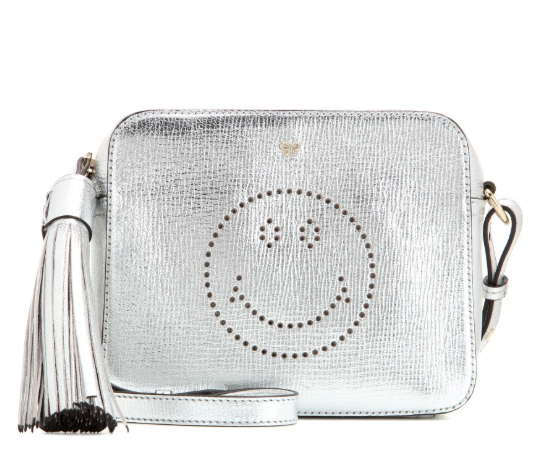 anya hindmarch silver bag