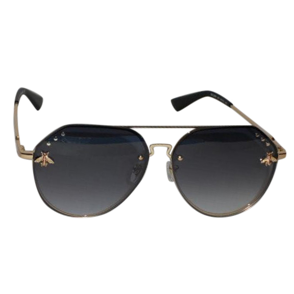 gucci aviators with bee
