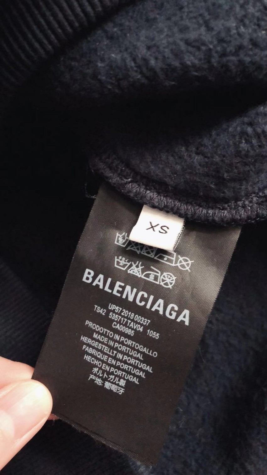 Balenciaga Oversized Logo Hoodie157824 