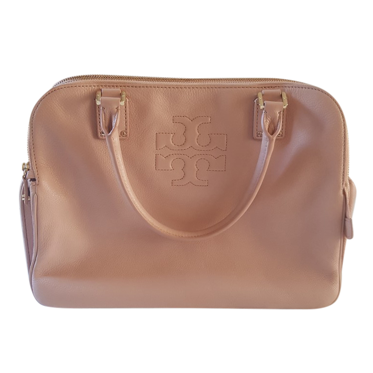 tory burch pebbled tote