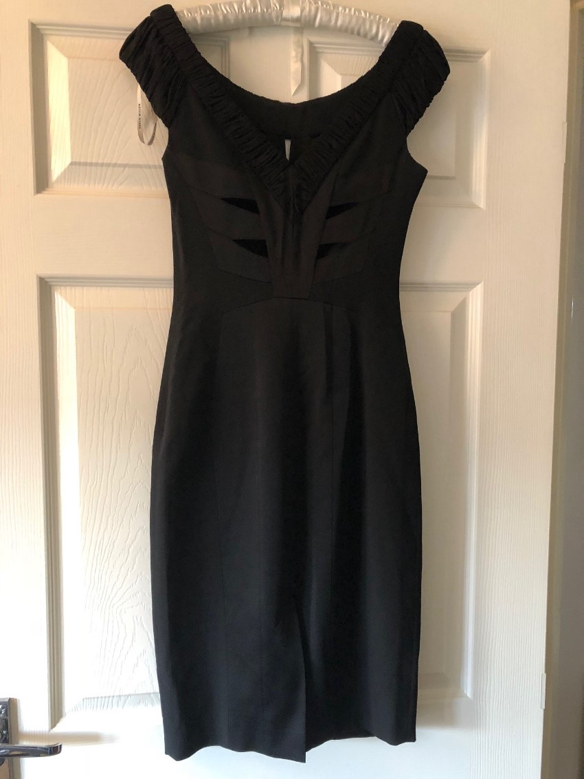 karen millen black cocktail dress