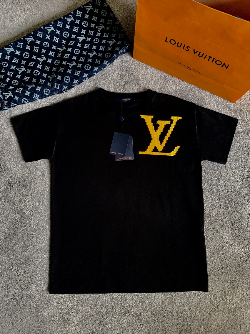 Louis Vuitton X Virgil Abloh Yellow Brick T Shirt | HEWI