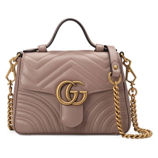 gg marmont mini top handle bag