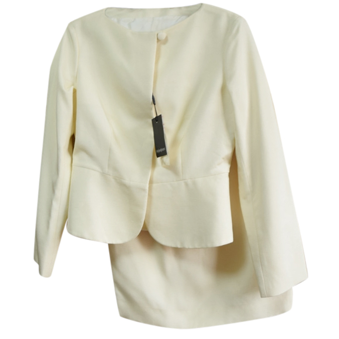 cream silk jacket