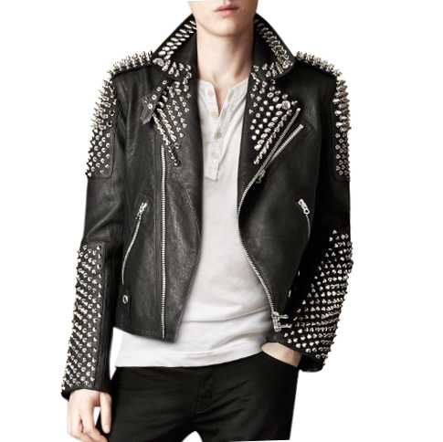 burberry leather jacket