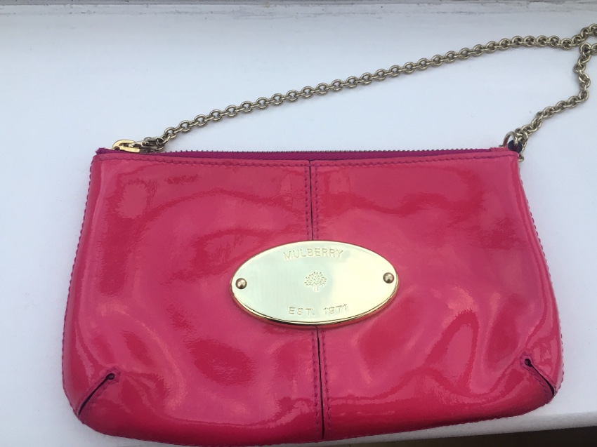 mulberry charlie clutch bag