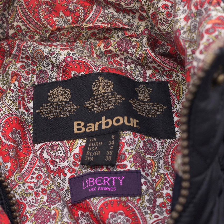 barbour victoria liberty quilted jacket