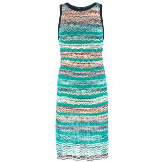 Missoni Knit Patterned Sleeveless Dress