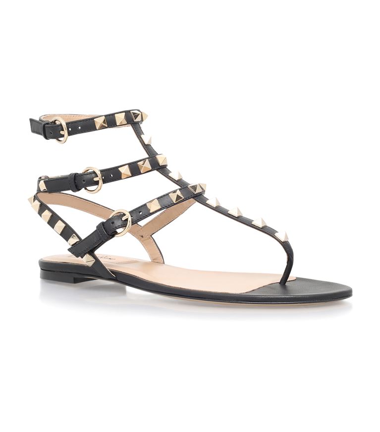 valentino rockstud gladiator sandal