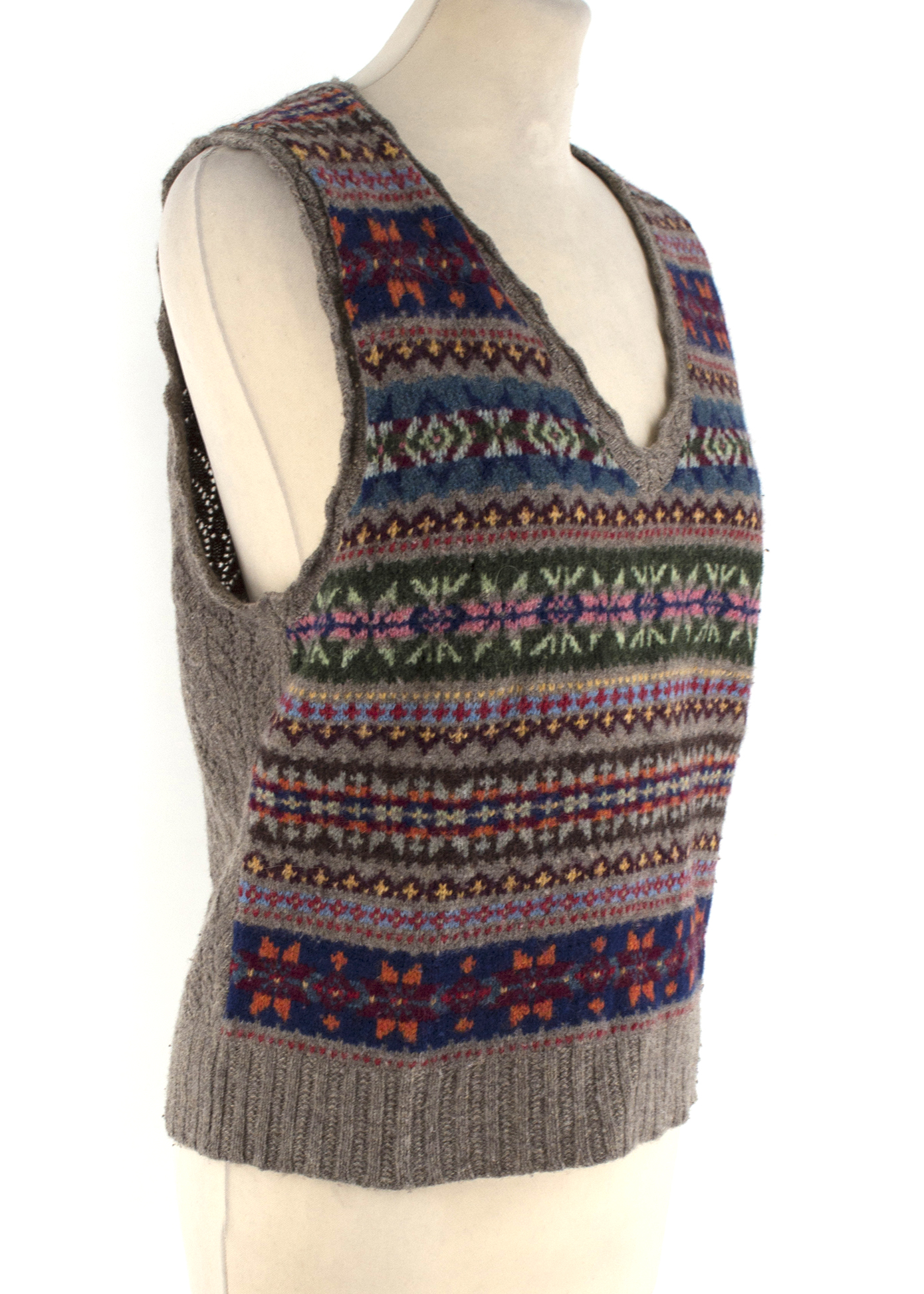 ralph lauren fair isle sweater vest