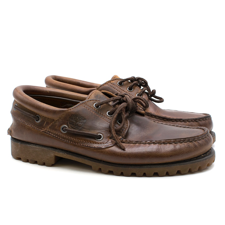 timberland classic 3 eye lug boat shoe