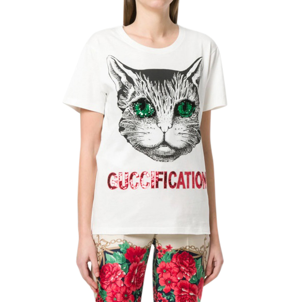 guccification cat shirt