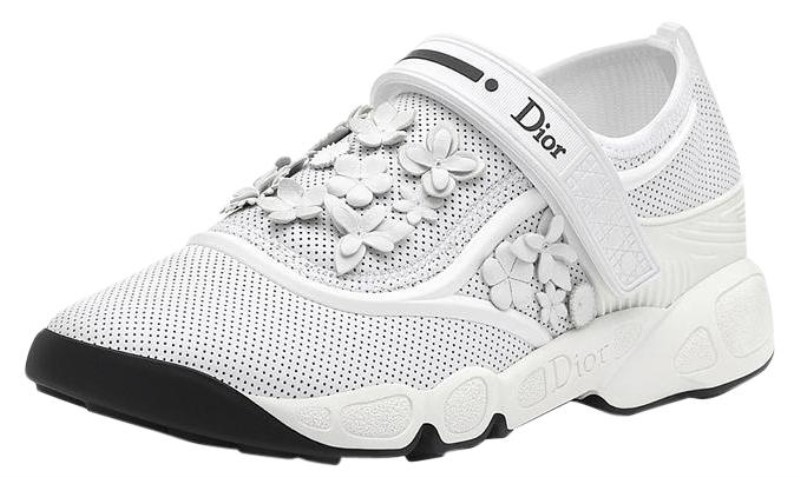 Dior Flower Fusion Nappa Sneakers | HEWI