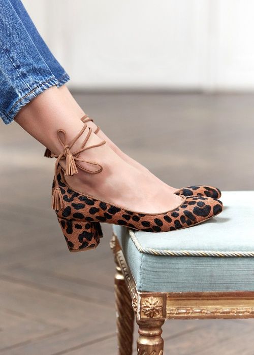 sezane leopard shoes