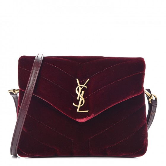 saint laurent toy loulou velvet