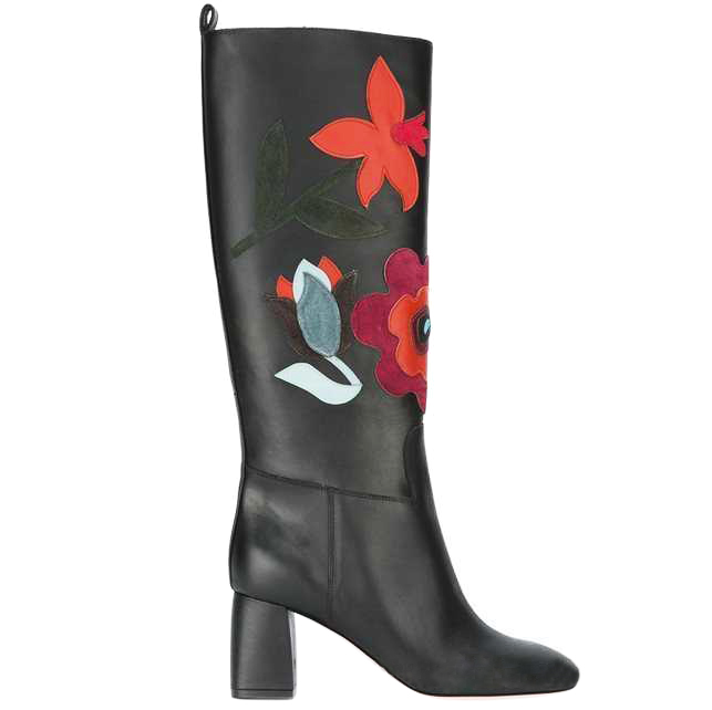 valentino floral boots