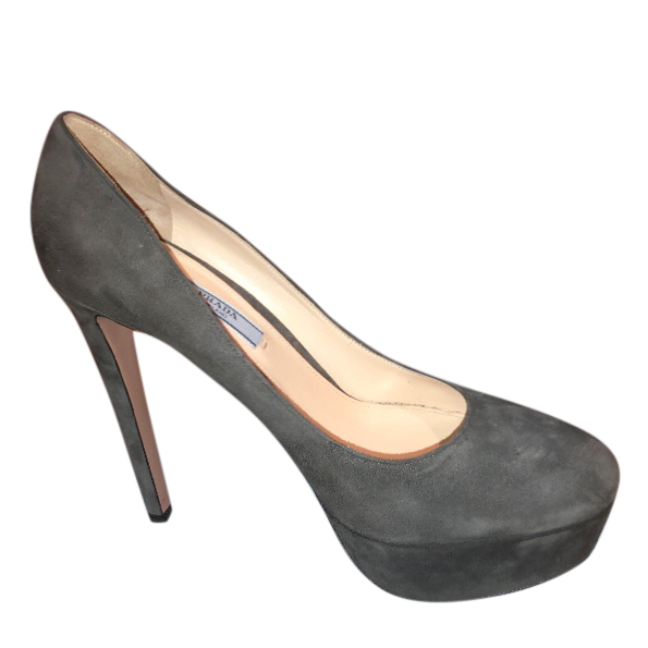 dark grey court shoes
