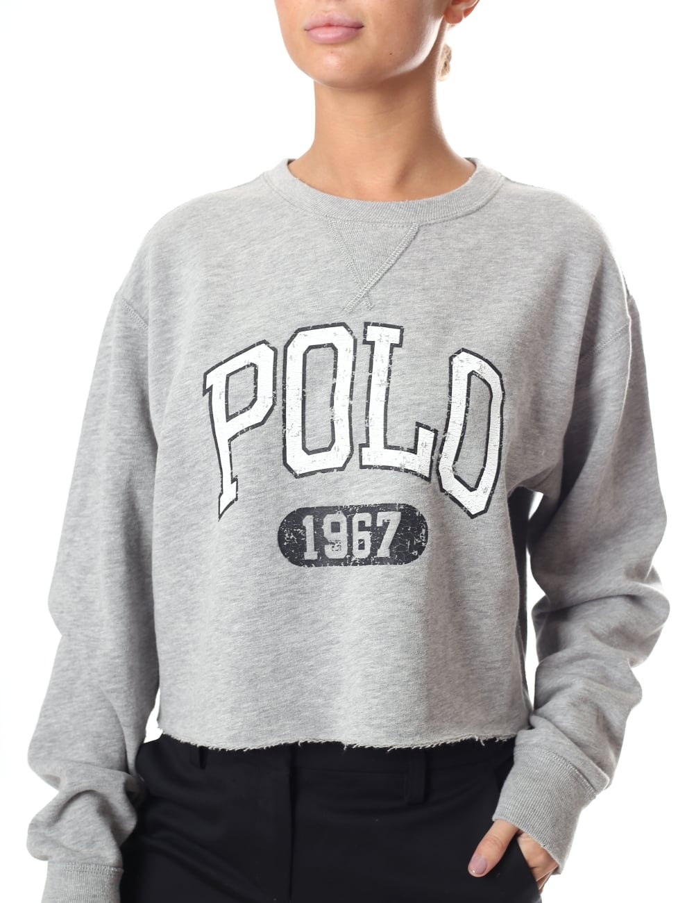 ralph lauren cropped hoodie