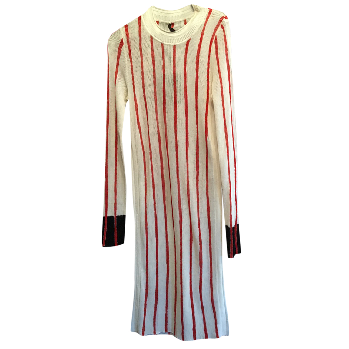 Louis Vuitton Red White Striped Dress | HEWI