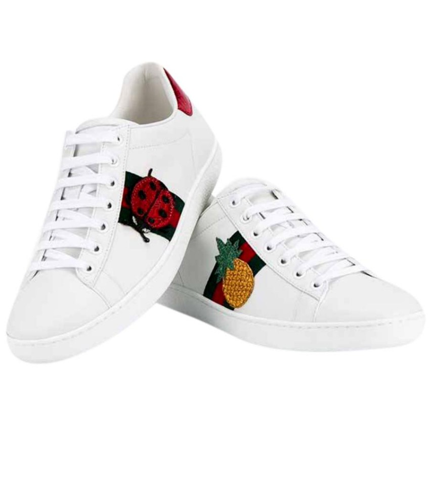 gucci pineapple trainers