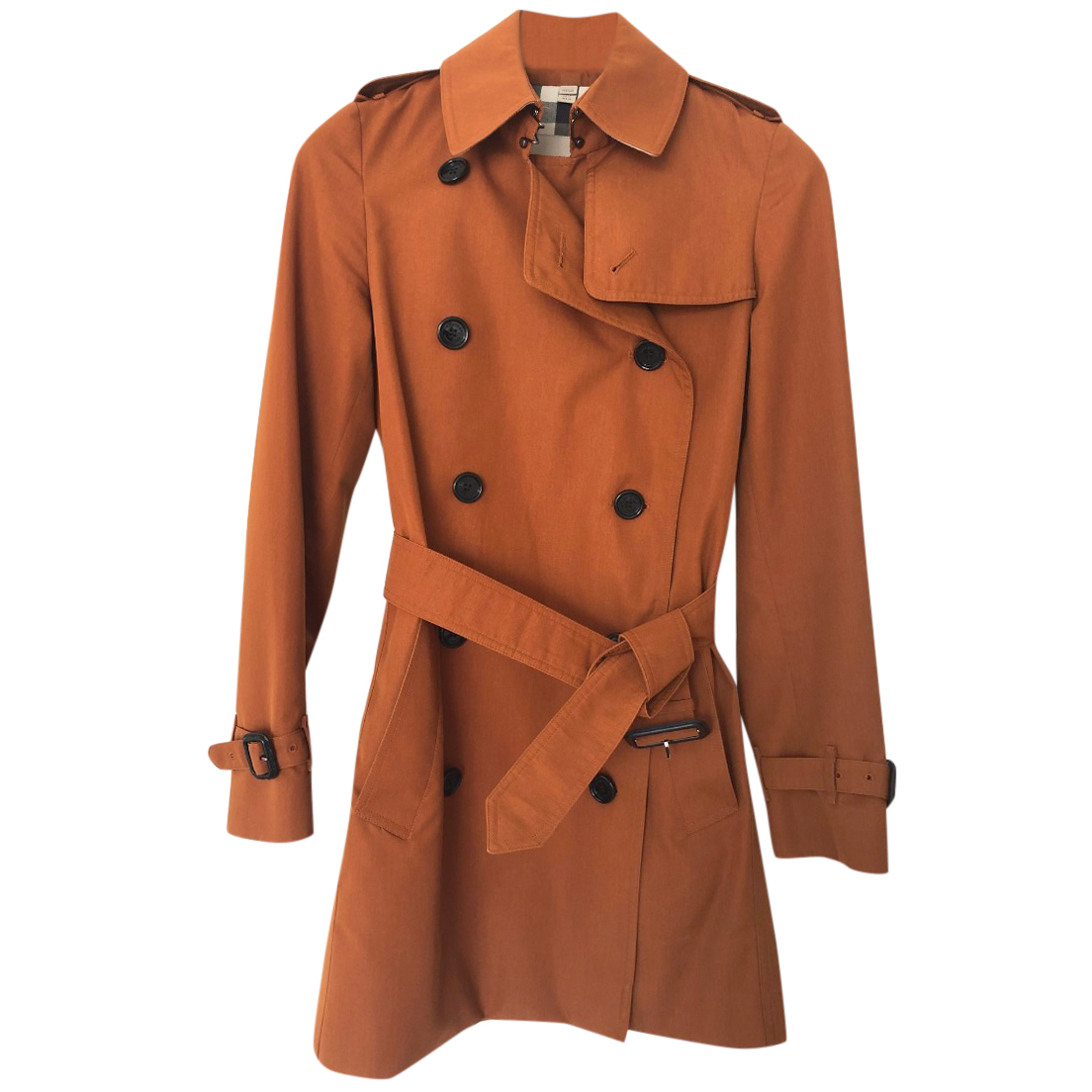 burberry trench coat orange