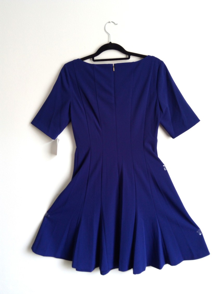 dkny royal blue dress