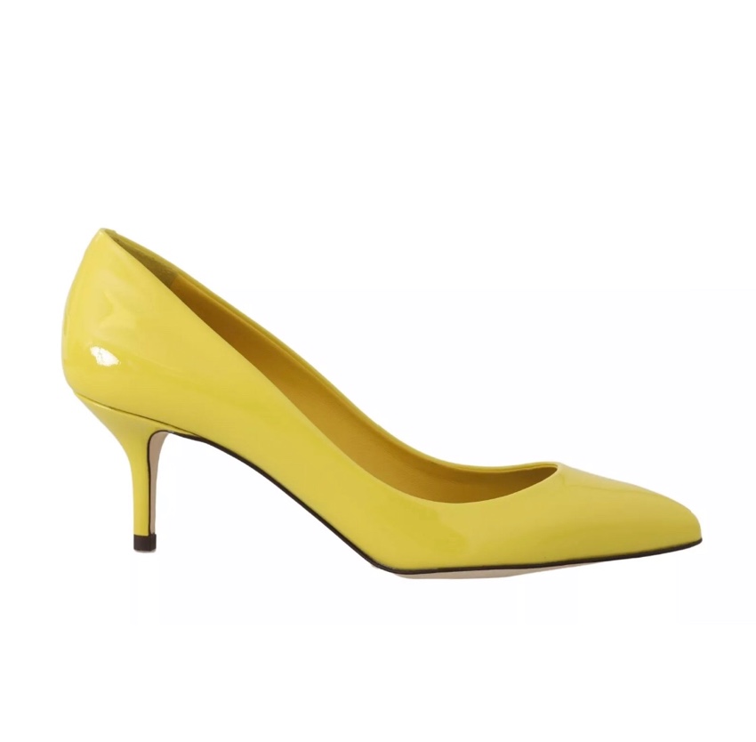 pale yellow heels