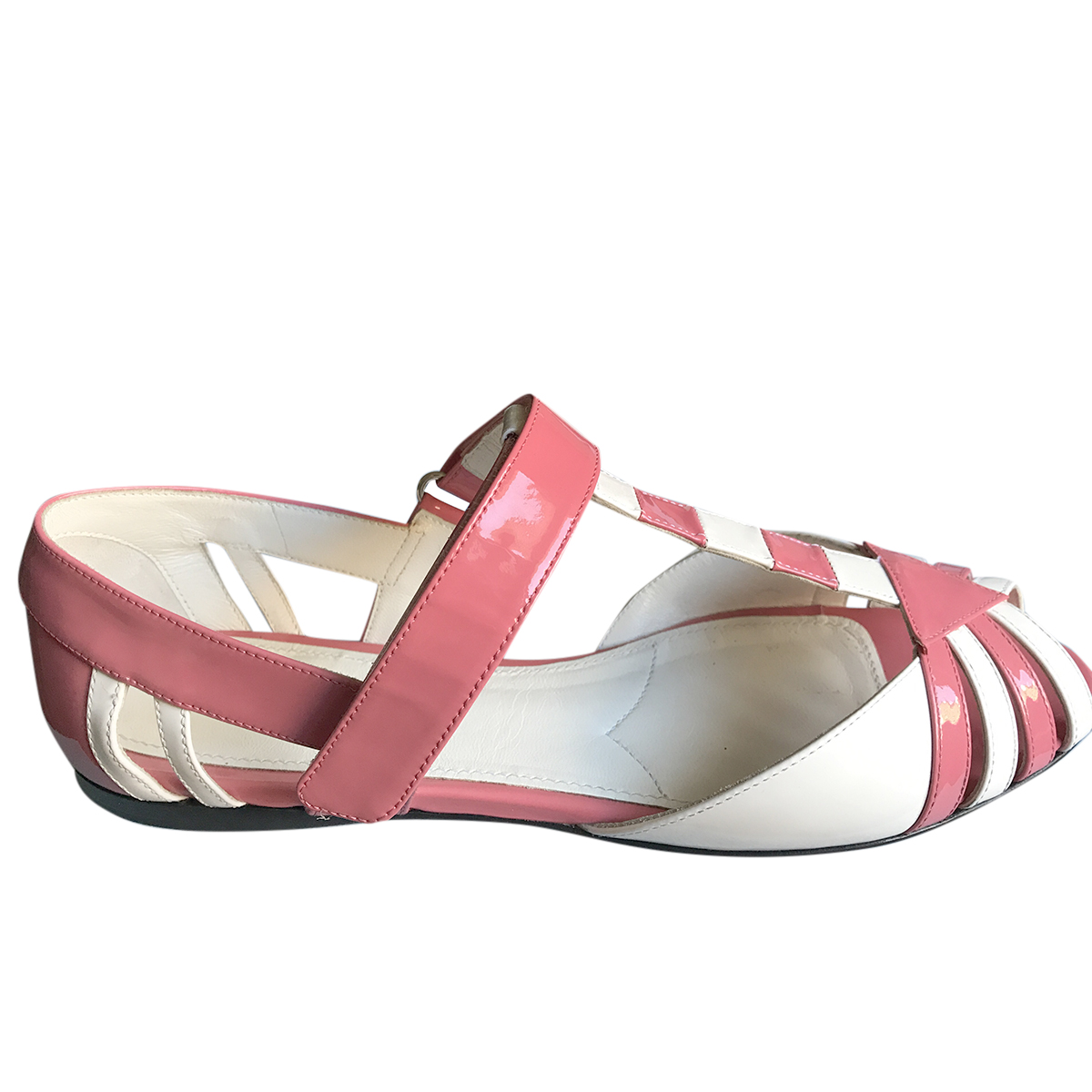 dusty pink flat sandals
