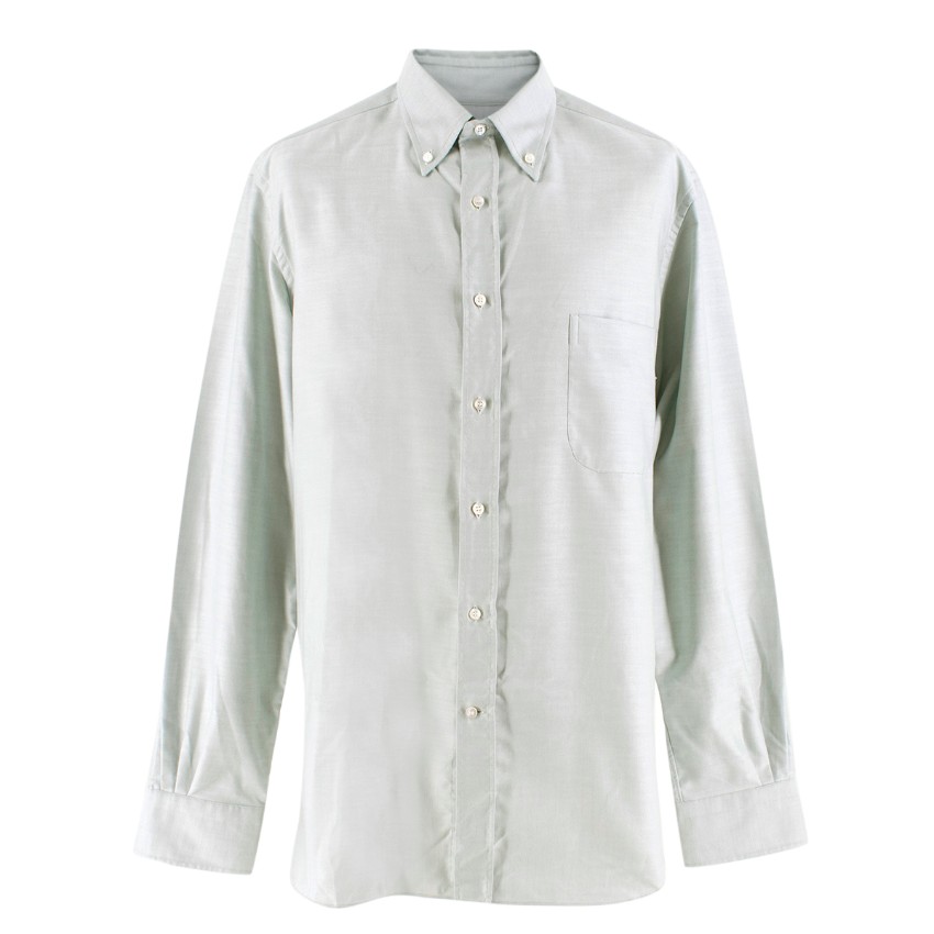 pale green mens shirt