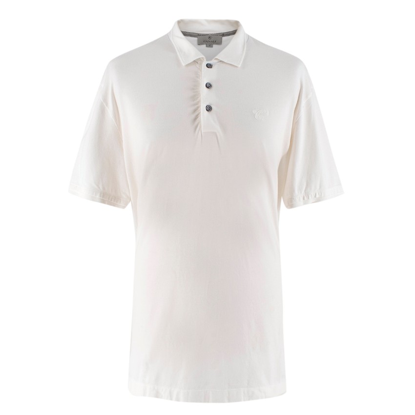 mens white cotton polo shirts