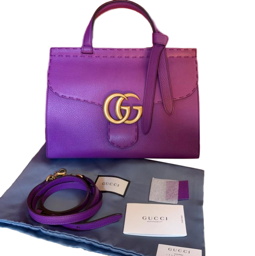 gucci purple purse