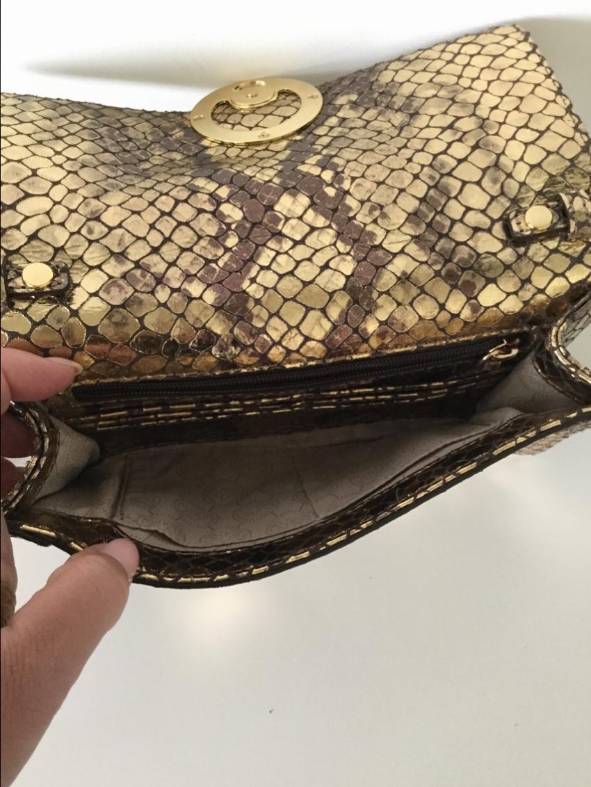 michael kors snake print bag