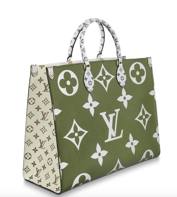 Louis Vuitton Giant Monogram On The Go Tote Bag | HEWI