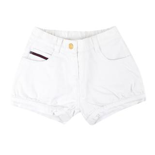 Gucci Baby 2Y White Denim Shorts 