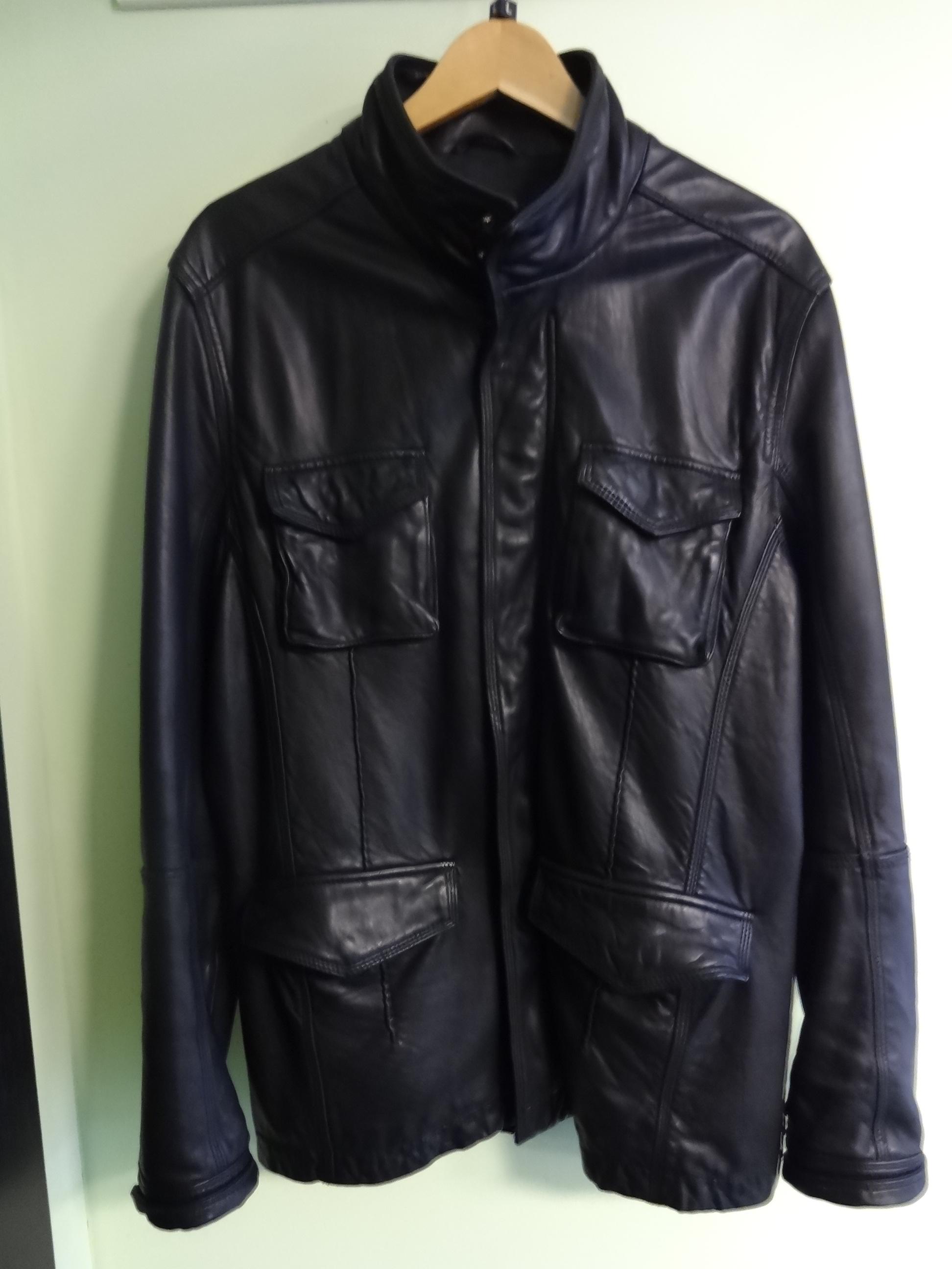 jeff banks leather jacket