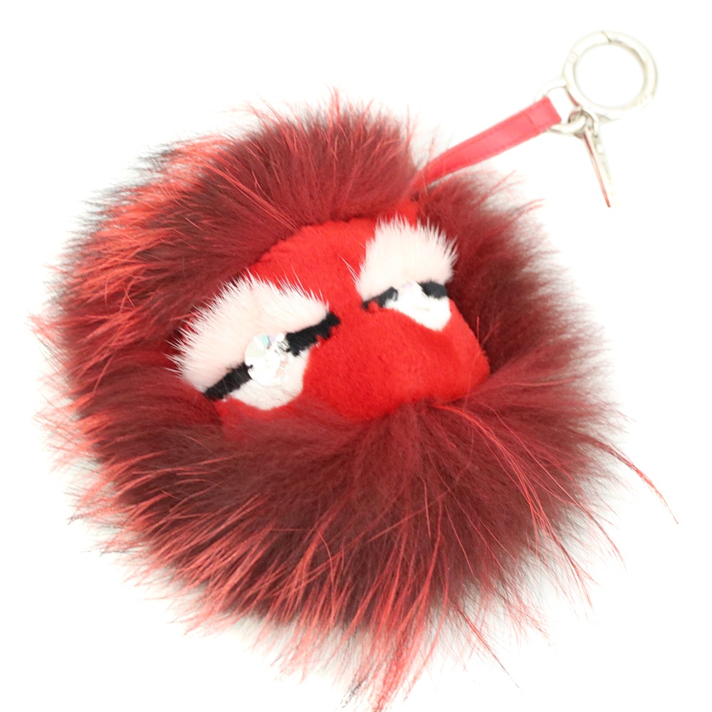 Fendi Red Monster Bag Bug Charm | HEWI