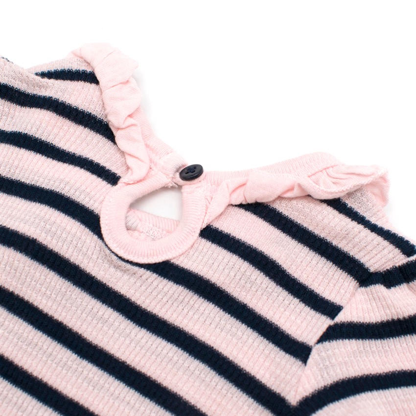 Splendid Baby 1218m Pink Striped Baby Grow | HEWI