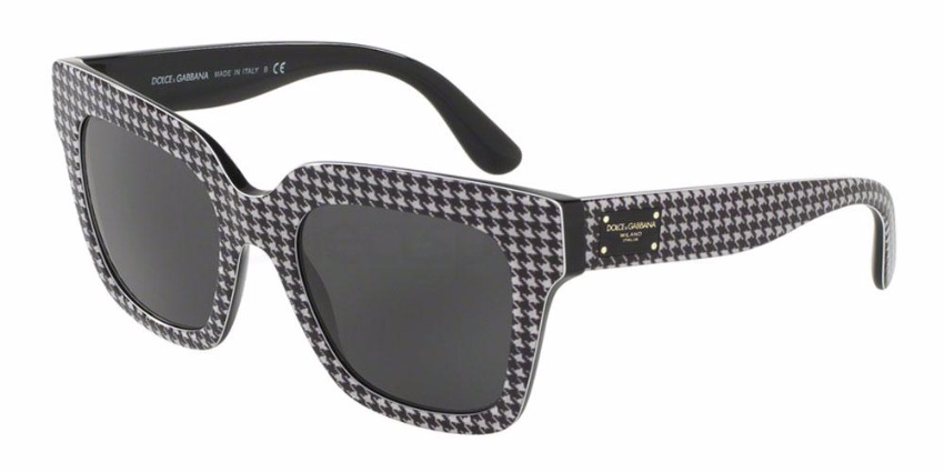 Dolce Gabbana Houndstooth Sunglasses | HEWI