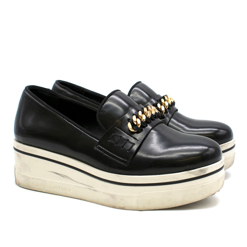 stella mccartney platform loafers