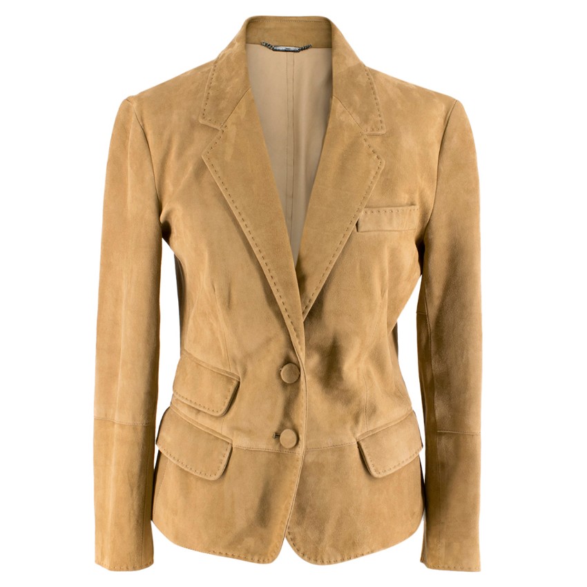 dolce and gabbana suede jacket