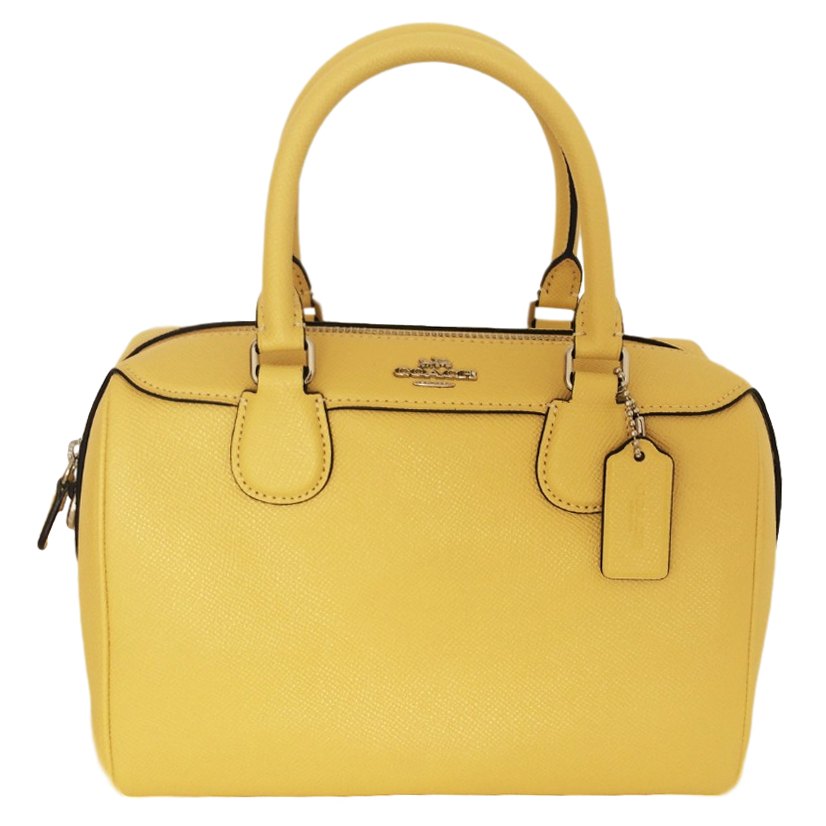 coach yellow bag