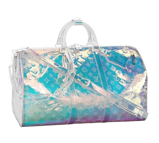 louis vuitton prism keepall monogram