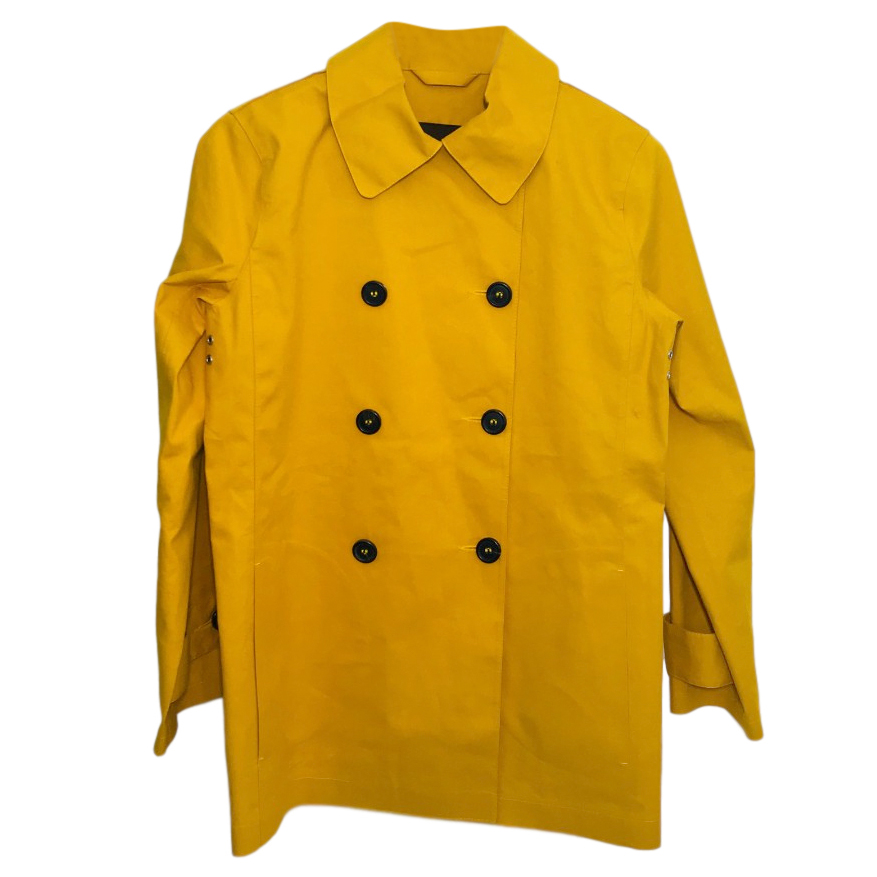 mustard colour coat