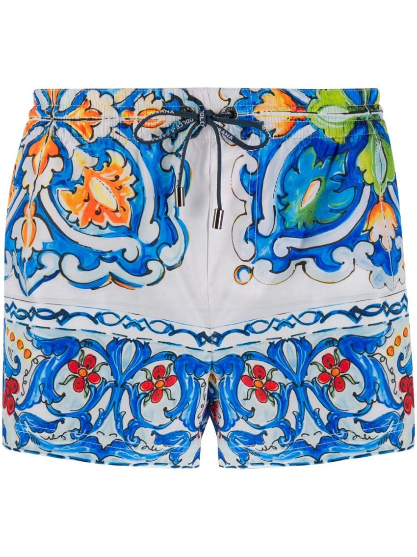 mens dolce and gabbana swim shorts