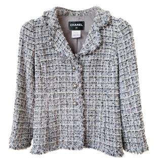 Chanel Metallic Tweed Boucle Knit Jacket