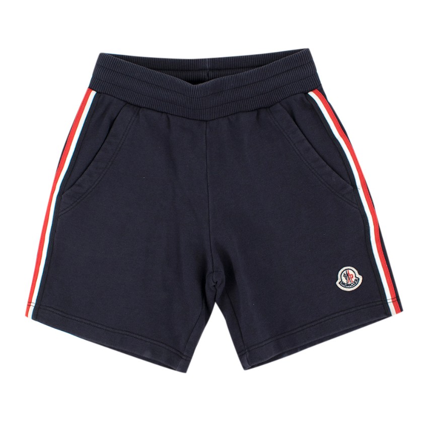 Moncler Boys 5y Navy Cotton Shorts | HEWI