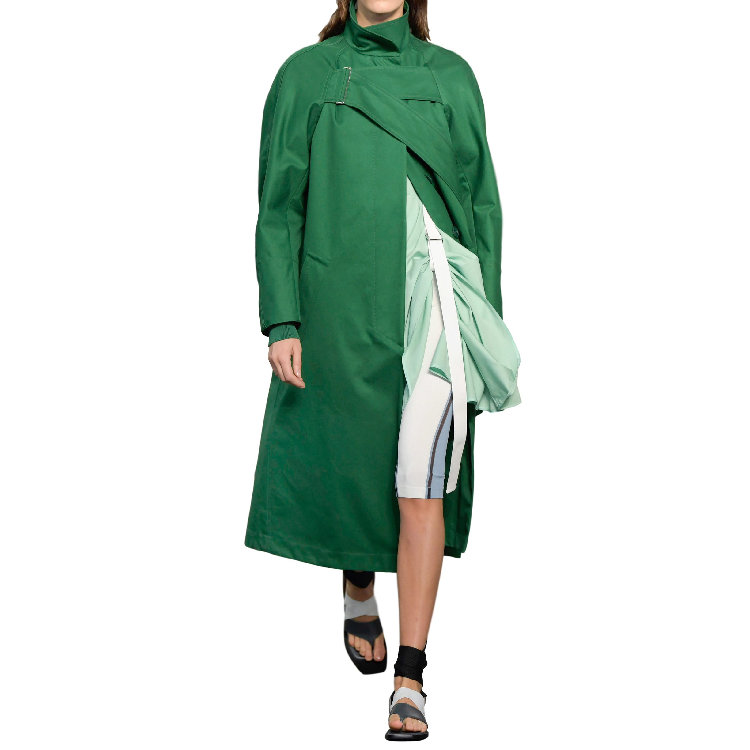 sportmax green coat