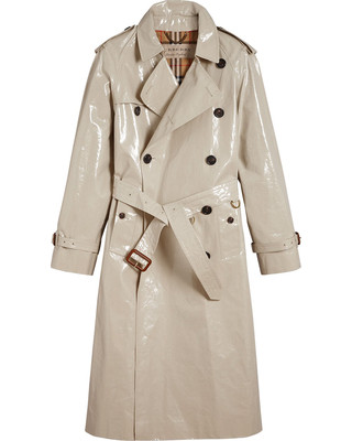 Burberry Laminated Trench Coat | HEWI
