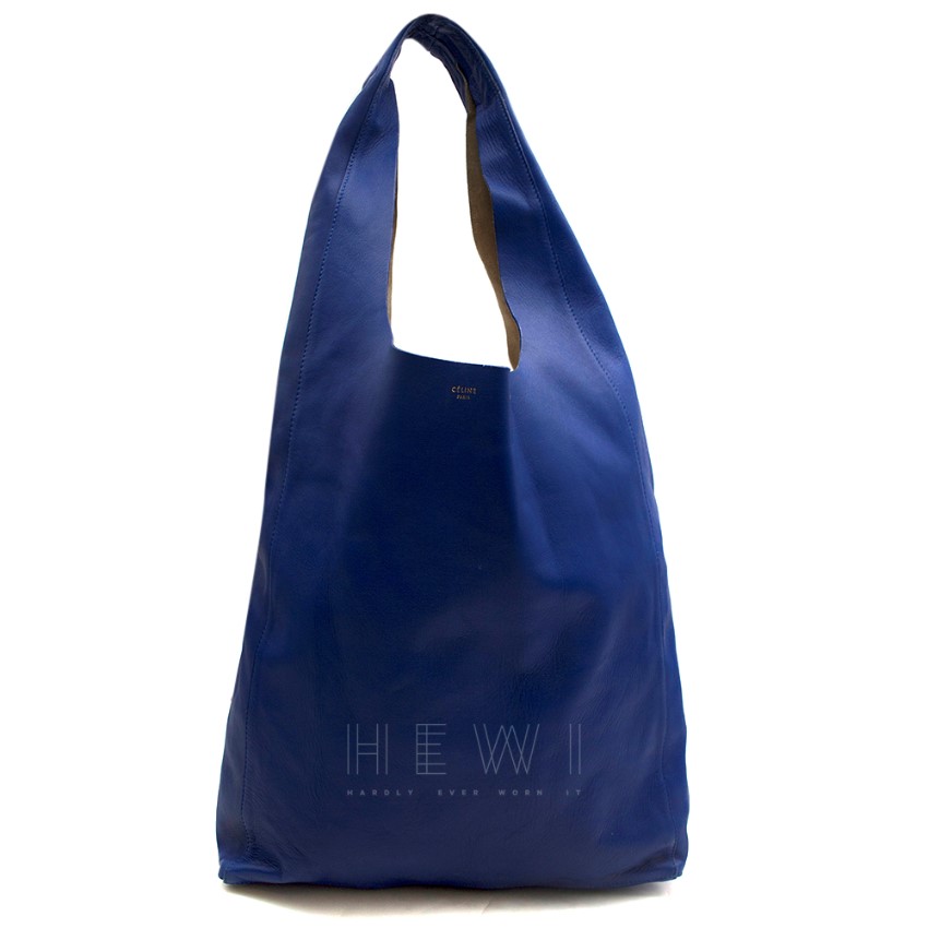 celine blue handbag