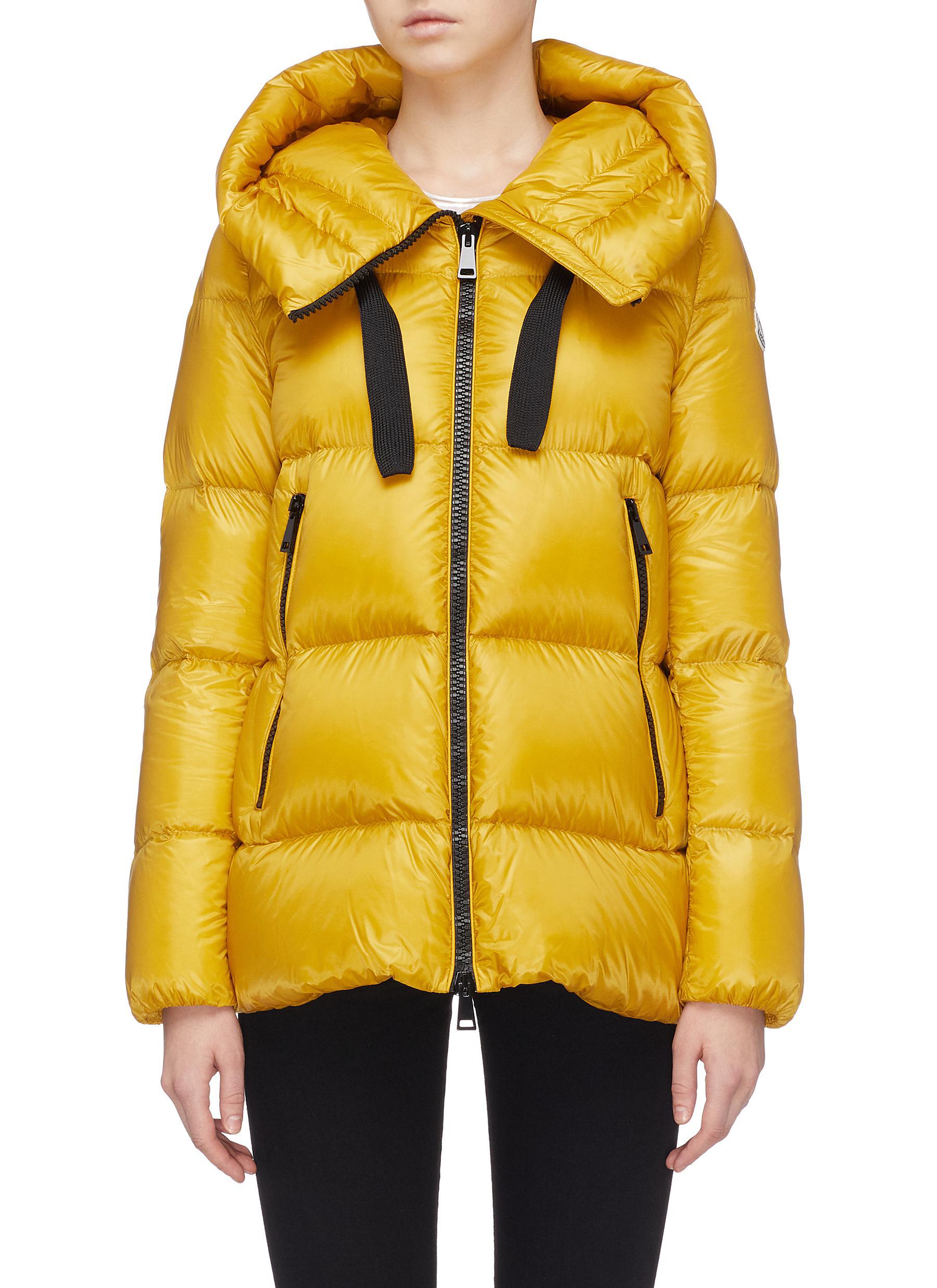 Moncler Yellow Serin Puffer Jacket | HEWI